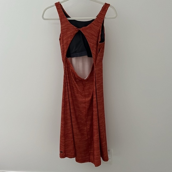 prana Skypath Dress in color Liqeuer Riptide, size M - Picture 5 of 6